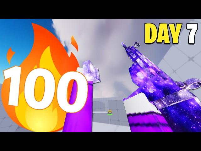 ZERO TO HERO Roblox Rivals 100 Win Streak Story