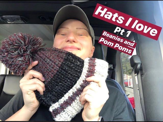 Hats I Love!! Pt. 1 Beanies and Pom Poms | Baldie Tip