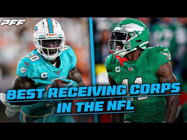 Ranking the Best Receiving Corps in the NFL | PFF