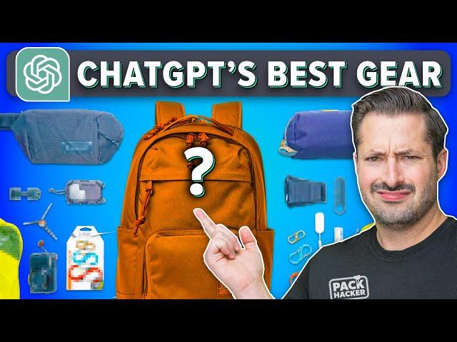 We Asked ChatGPT To Pick The Best Travel Gear