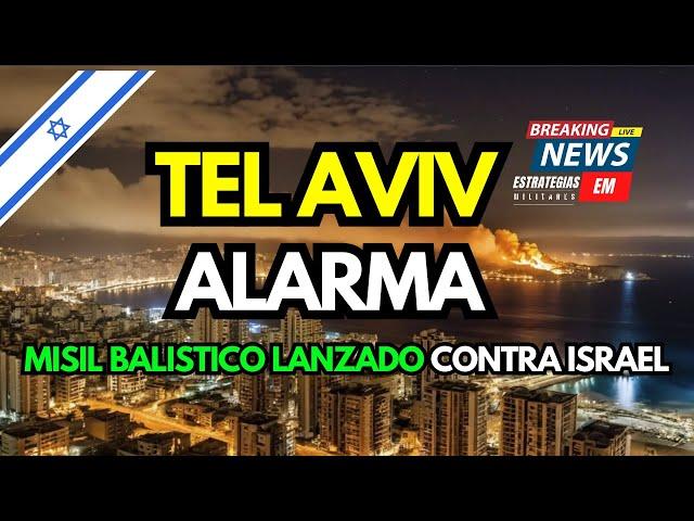 NOTICIAS ISRAEL | URGENTE MISIL DESDE EL YEMEN LANZADO A TEL AVIV