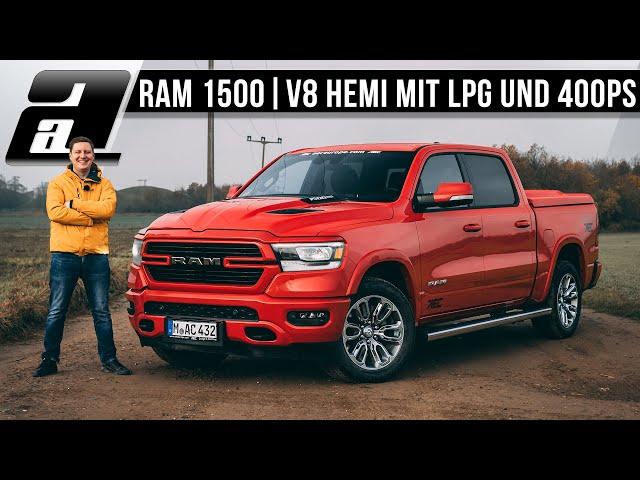 2022 RAM 1500 Laramie Sport HEMI (400PS, 556Nm, V8) | RIESEN Pick-Up für 64.000€ | REVIEW