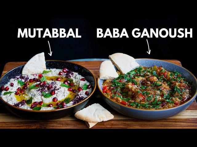 Revealing the Original Baba Ganoush and Mutabbal - 2 Delicious Eggplant Mezze