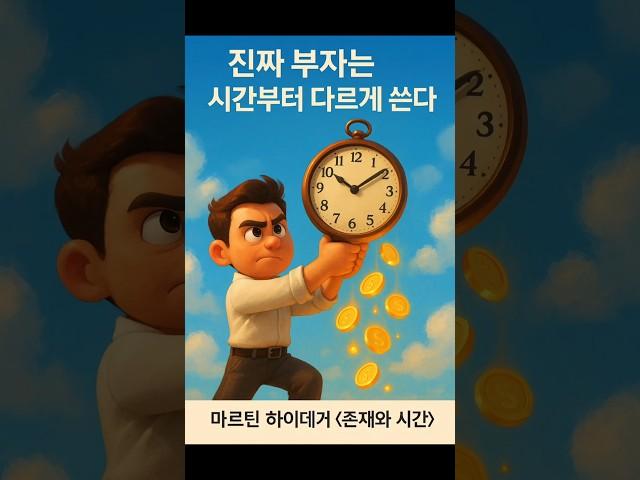 [도서] "진짜 부자는 시간부터 다르게 쓴다," 마르틴 하이데거의 『존재와 시간』