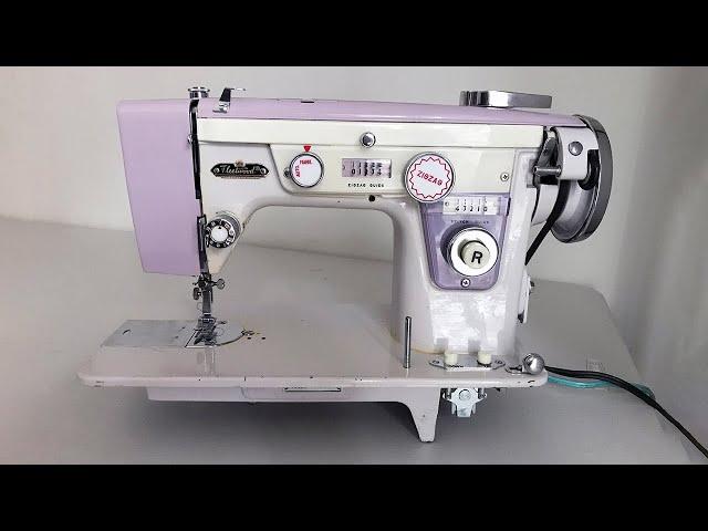 How to use a vintage 767B / 763BH sewing machine (manual and cams for Fleetwood)