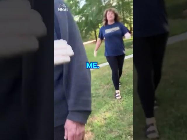 Confrontational elderly man terrifies hospice care worker
