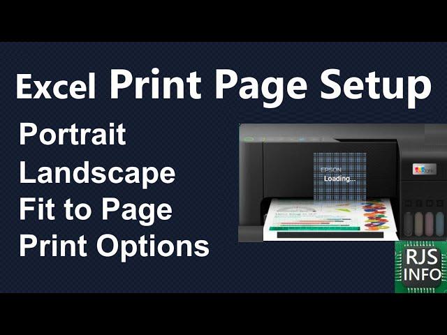 Excel print settings | print page setup | printing data tips and tricks | Excel Tutoring