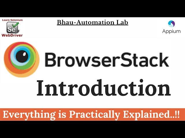 BrowserStack Introduction | Mobile Cross Browser Testing | BrowserStack Tutorial | BrowserStack