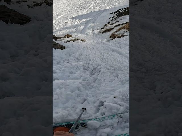 Fun CHUTE at Jackson Hole (Expert Chutes)