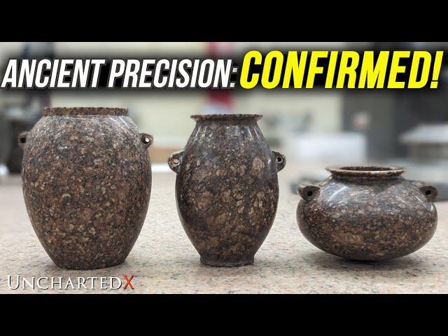 Astonishing Results! More Ancient Egyptian Granite Vases Analyzed! More STL's available.