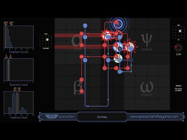 Spacechem - Alchemy (207/1/45) - GuavaMoment