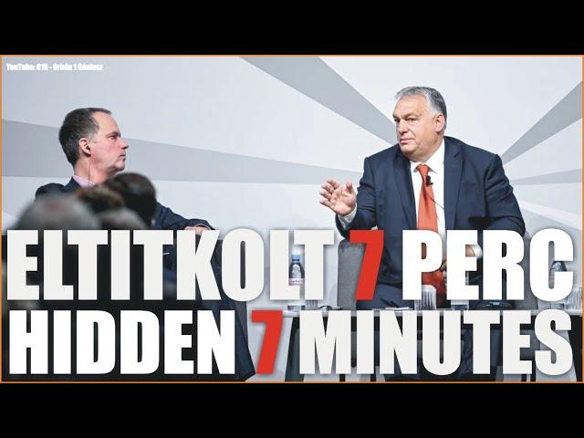 Hidden 7 minutes that the whole world censored - Fantastic performance by Viktor Orban