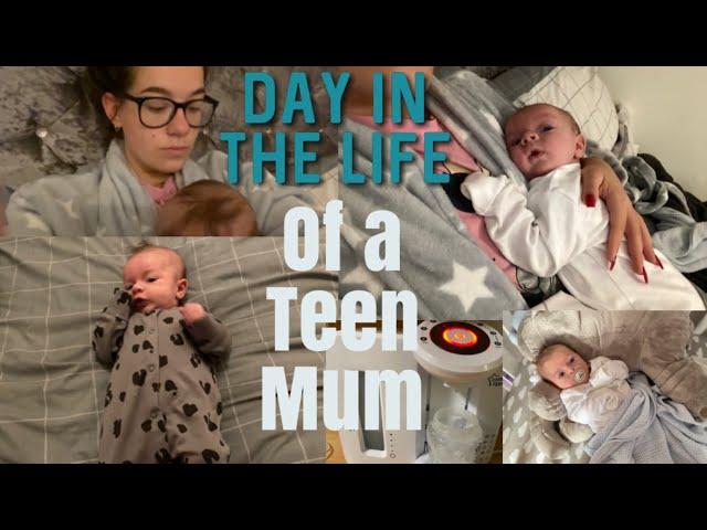 Day In The Life Of A Teen Mum With A Newborn | Becky louise