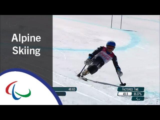 Enrique PLANTEY | Super-G | PyeongChang2018 Paralympic Winter Games