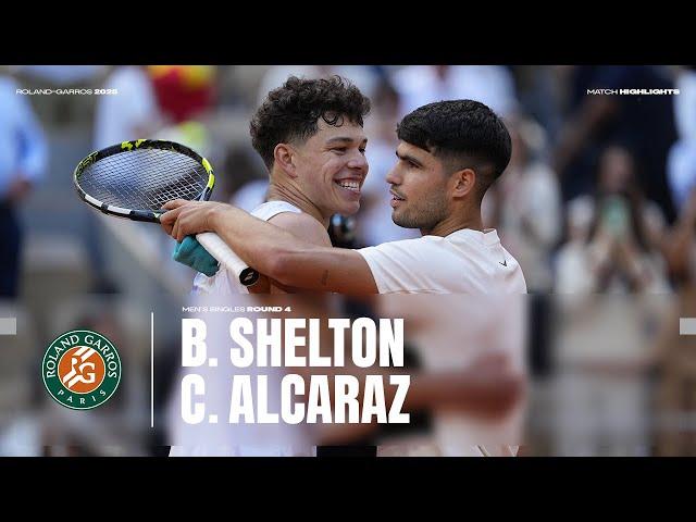 Highlights Alcaraz vs Shelton Round 4 | Roland-Garros 2025