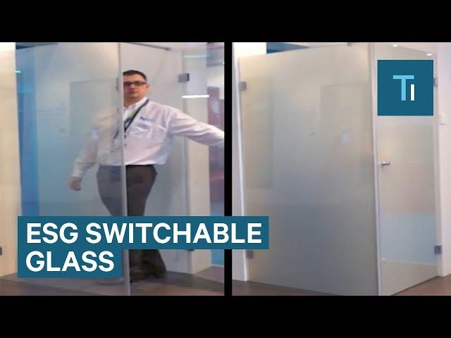 Smartglass Can Fade From Translucent To Opaque In A Second