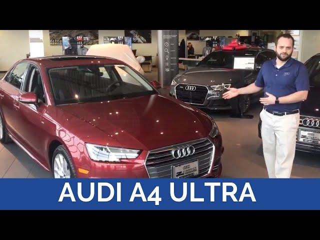 What makes the Audi A4 Ultra special? | Zimbrick European