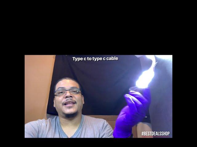 What is a Type c to type c charger cable? What is it good for / BestDealsShop C to C Cable #typec