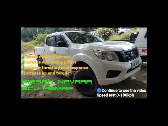 Nissan navara np300 ecu remap 0-100kph