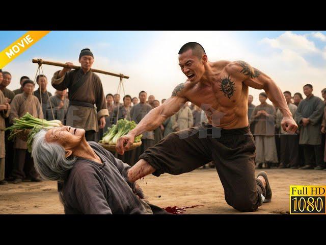 2025 Action Movie: Local bullies harass the elderly, only to be knocked away by retired Soldier King
