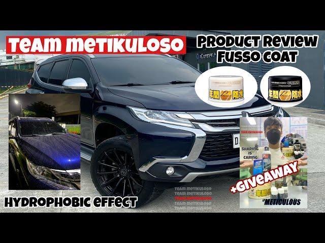 Fusso coat review | soft99 | Montero sport | how to apply | benefits of paint protection (Tagalog)