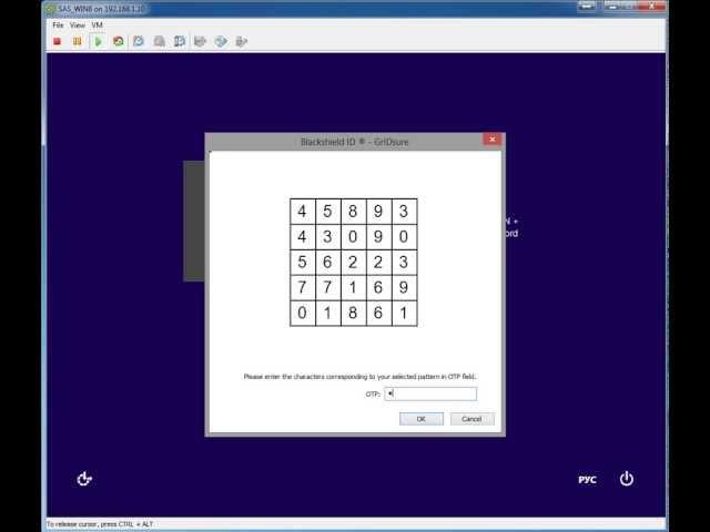 OTP authentication in Windows 8 using SafeNet Authentication Service
