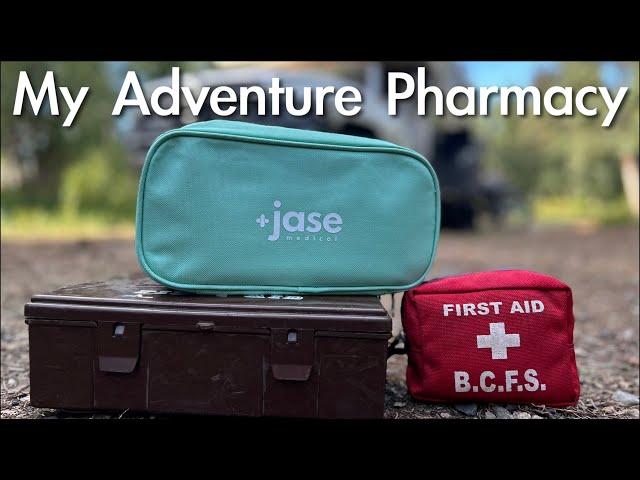 My First Aid Kit, and Emergency Medication.  Adventure Smart, Be Prepared. Destination Adventure