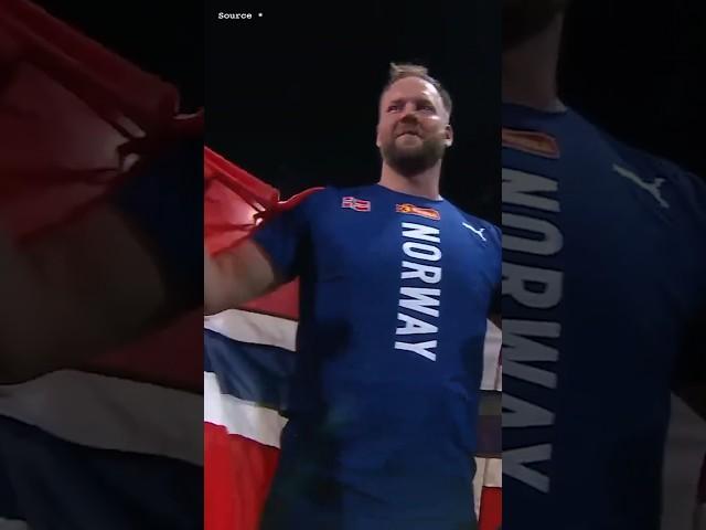  Athletics -  Eivind Henriksen - Norway -  The memorabilia No. 333D #athletics #olympics