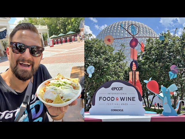 Trying ALL NEW Foods At Disney's EPCOT Food & Wine Festival! | Living With The Land Festival Overlay