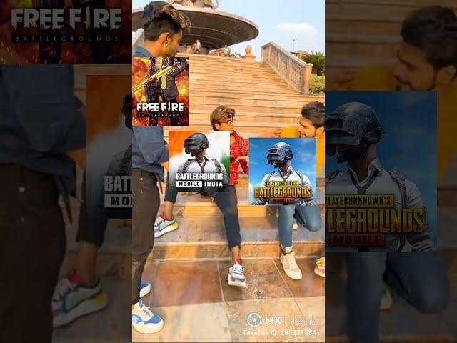 bgmi and pubg vs free fire and free fire max ##ꜱʜᴏʀᴛꜱ