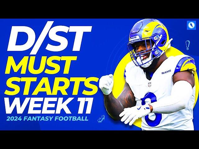 Defense (D/ST) Start Em / Sit Em - Fantasy Football Week 11