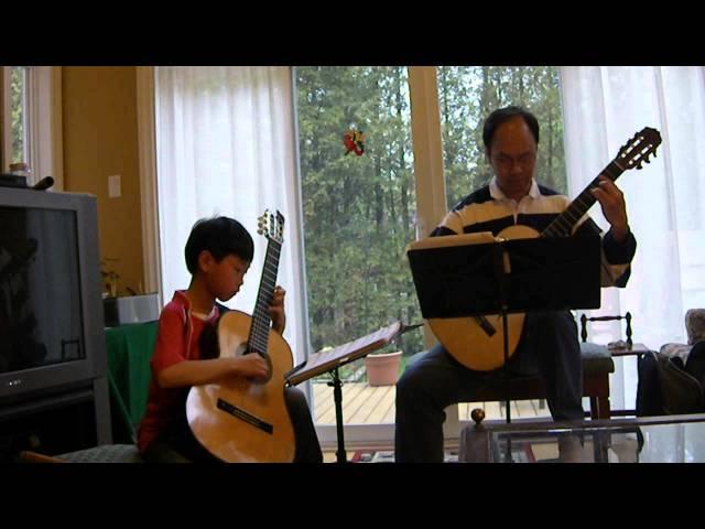 Ajisai - Duo Guitars with my Father - Ba Khang Nguyen
