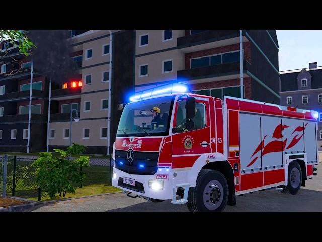 Emergency Call 112 - Chinese First Responders on Emergency Call! 4K