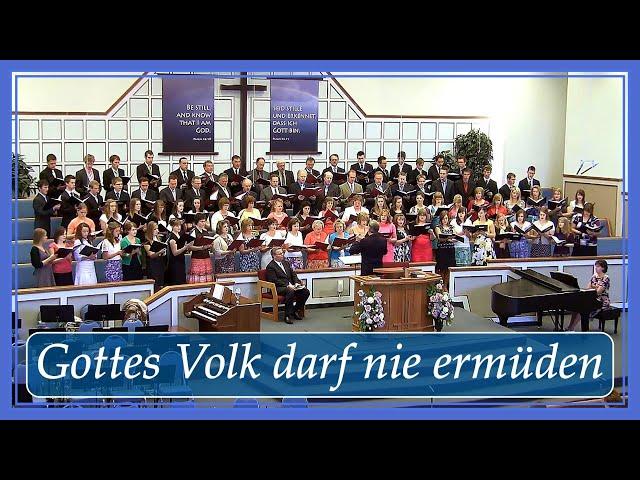 Gottes Volk darf nie ermüden - Gemeinde Gottes Edmonton