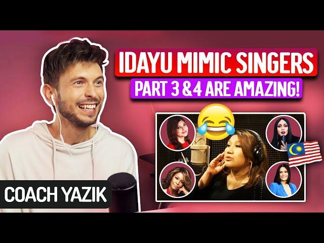 YAZIK reacts to IDAYU Mimic Stars pt 3 & 4