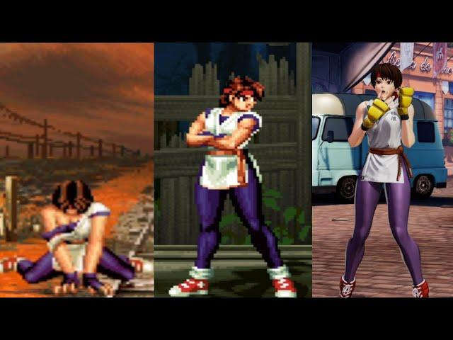 KOF Yuri Sakazaki 94∼XV Time is up lose Collection