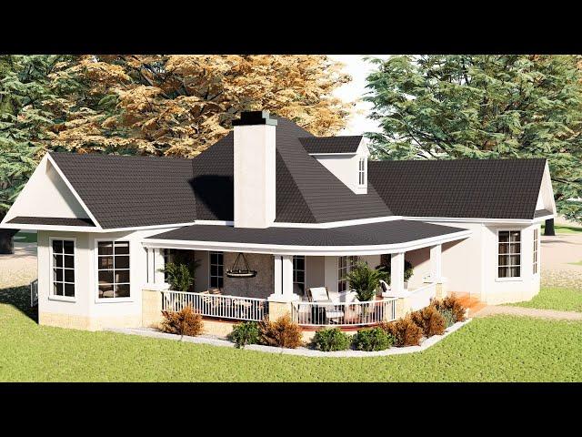 The Winning Cottage House Design With FANTASTIC Master Bedroom