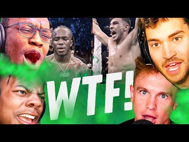 REACTIONS TO KSI'S LOSS AGAINST TOMMY FURY [PART 2]