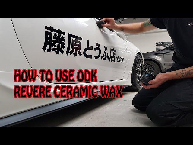 How to use ODK Revere Ceramic wax