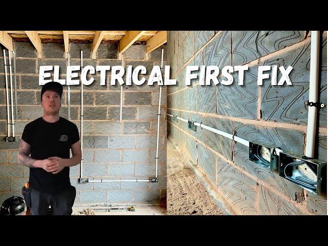 Kitchen Electrics Saga, First Fix-Electrician