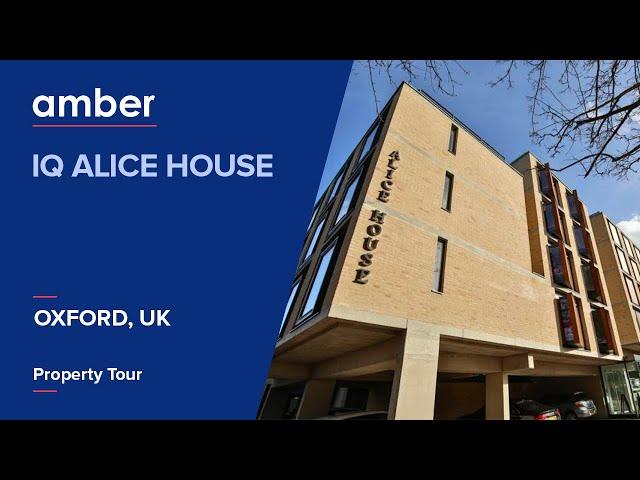 Property Tour | iQ Alice House | Best Student Accommodation in Oxford | UK | amber