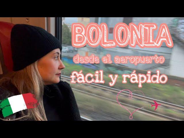 Cómo llegar a BOLONIA desde el aeropuerto ‼️Precios, horarios , trayecto #travel #visititalia