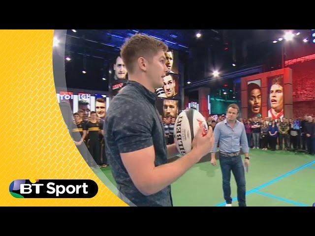 Pitch demo: Owen Farrell kicking masterclass | Rugby Tonight