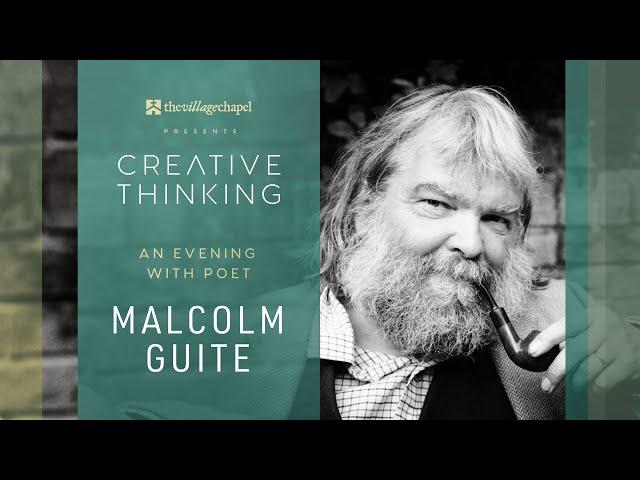 An Evening with Malcolm Guite: Creative Thinking