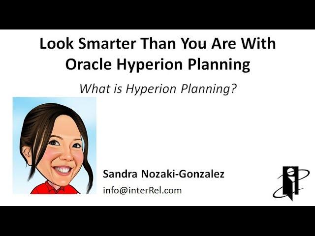 What is Hyperion Planning?