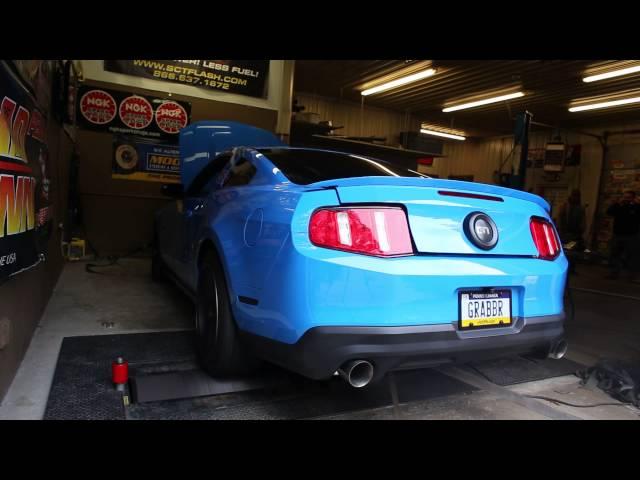 StangTV's Project Grabbr on the All Out Automotive Dyno