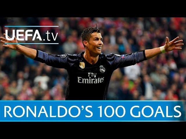 Cristiano Ronaldo - Watch all of his 100 European goals