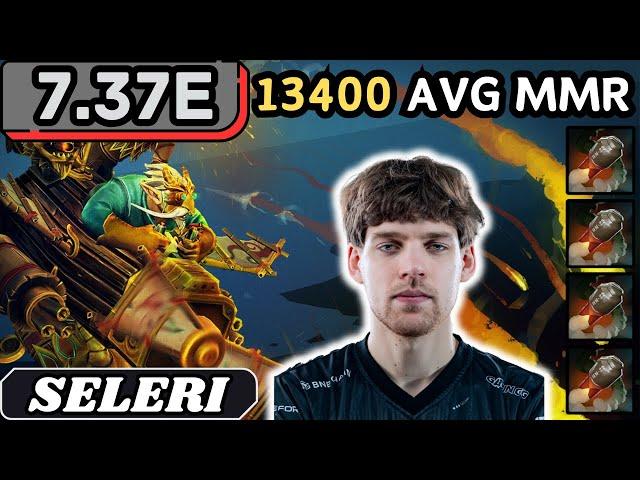 7.37e - Seleri GYROCOPTER Hard Support Gameplay 24 ASSISTS - Dota 2 Full Match Gameplay