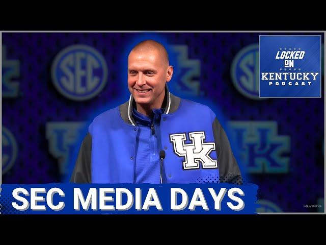 Kentucky basketball's Mark Pope speaks at SEC Media Days