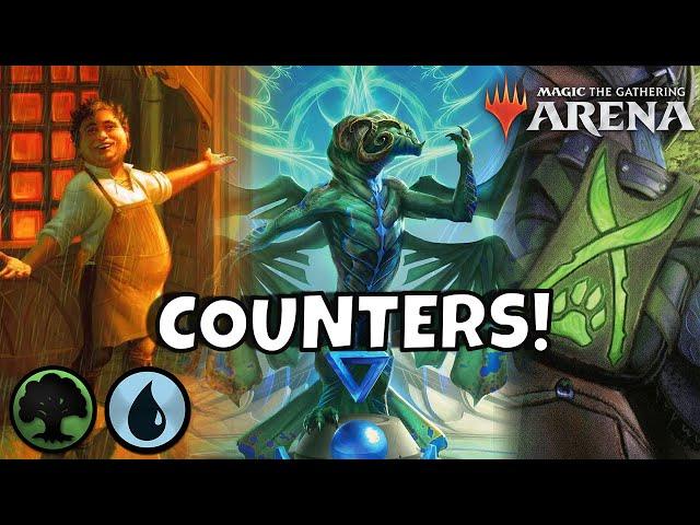 SIMIC COUNTERS 2022 | UG RAMP TO DRAGON + COUNTERS | MTG Arena | BEST DECKS STANDARD DIAMOND BO1